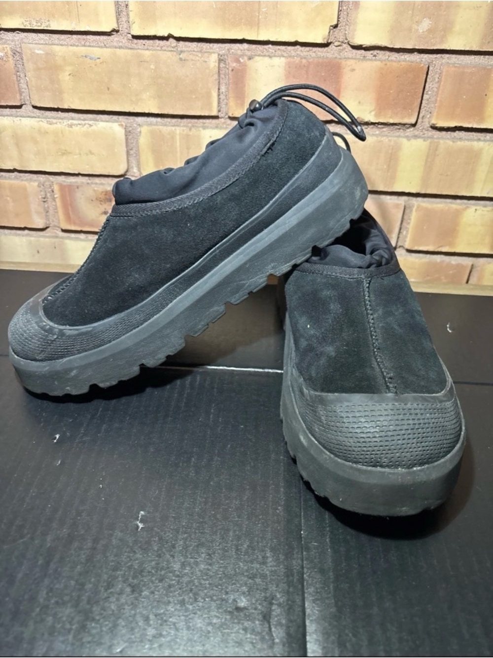 UGG TASMAN WEATHER HYBRID ALL GENDER BLACK SLIPPER SHOE Men’s SIZE 12